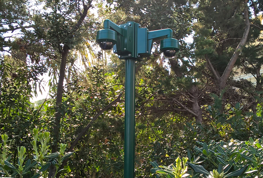 Cameras sur mât Cameras sur mât